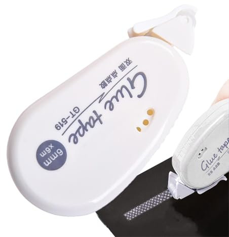 ALWIDA Adhesive Roller for Scrapbooking - Scrapbook Tape Runner | Double Sided Tape with Retractable Dispenser Roller for Scrapbooking, Notebook, Book