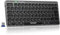 TECKNET Kabellose Bluetooth Tastatur, Wiederaufladbare Funktastatur, Easy-Switch zwischen bis zu 3 Geräte(2.4G+2BT), für Notebook, Tablet, PC, Deutsches QWERTZ