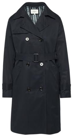 s.Oliver Trenchcoat mit Streifen-Futter