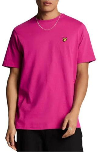Lyle & Scott SS T-Shirts Plain T-Shirt X590 Fushia, M