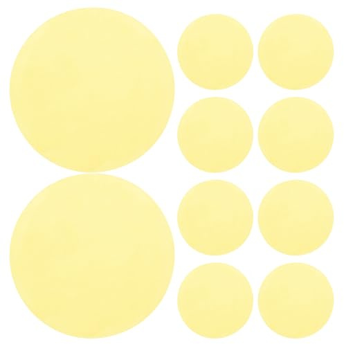 MOLUCKFU 10 Stück Aufkleber Für Umgebungslicht Transparent Klebefolie Selbstklebende Gel-lichtfilter Selbstklebende Folie Transparent Transparente Folie Selbstklebend Pet