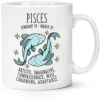 Fische Horoskop 283g Becher Tasse