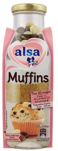Alsa Préparation Muffins Bouteille 415 g