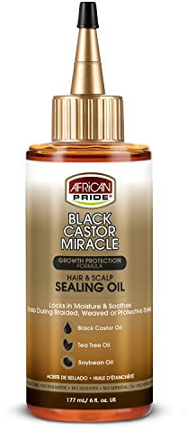 African Pride Black Castor Miracle Hair & Scalp Sealing Oil