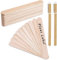 Whaline 100Stk Holz Pflanzenschilder Pflanzenstecker Popsicle Sticks Holzstäbchen Natürliche Craft Sticks Etikette für Handwerk DIY Dessert Machen Garten Pflanzen mit 2 Marker Stiften (15 cm)