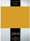 Janine Spannbettlaken Elastic - extra weiches und elastisches Spannbetttuch - für Matratzen 140x200cm bis 160x220cm honiggold