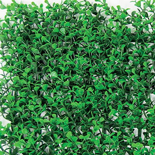 TENAX Siepe Sintetica a Pannelli per Parete Giardino Verticale, Tipo Bosso Verde, Divy 3D Panel Buxus Intense 0,50 x 1 m, componibile per Decorazione e schermatura, Verde Intenso