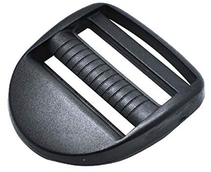 Plastic Ladder Lock Slider Adjustable Buckle for Tactical Backpack Straps Bag Parts Hardware 38mm 100Pcs