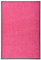 vidaXL Paillasson Lavable Tapis de Couloir Paillasson d'Entrée Tapis de Porte Tapis de Bienvenue Intérieur Extérieur Antidérapant Rose 60x90 cm