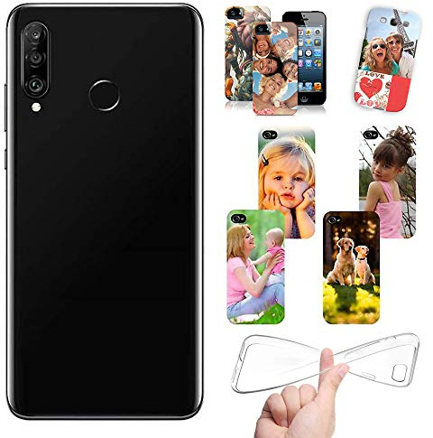 Stileitaliano personalisierte handyhülle kompatibel mit Huawei P30 Lite hülle selbst gestalten mit Foto und Text Silikon TPU