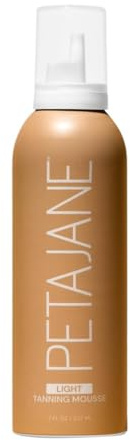 Light Tanning Mousse, Natural-Looking Streak-Free Sunless Tanner - 7 Oz
