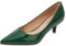 Minetom Damen Pumps Pointed Toe High Heels Kunstleder Business Büro Pumps Elegant Kleid Hochzeit Abend Party Braut Schuhe B Grün 38 EU