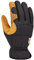 Carhartt Herren Handschuhe mit hoher Fingerfertigkeit, hohe Griffigkeit, Schwarz/Gerste, Größe S