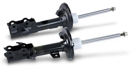 BESTPRICE 2x Gasdruck Stoßdämpfer vorne Kompatibel mit FORD FIESTA Mk6 (CB1, CCN), FIESTA Mk6 Van