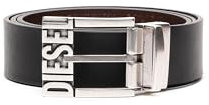 Diesel_LOGO REV B-SHIFT II BELT_APPAREL_BELT_Schwarz/Dunkelbraun_85