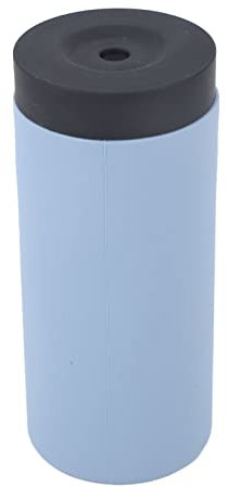 HERCHR Geschirrspender Für Küchenspüle, Seifenspender, Spülmittelspender, Squeeze-Spülmittel, Runde, Nachfüllbare Flaschen, Blau