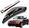 Silbak Rear Windscreen Wiper, fits for BMW 1 SERIES (09/2011-05/2019) Rear Wiper Blade, 330mm