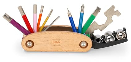 Legami, Kit di Riparazione per Bicicletta Unisex Adulto, Marrone, Small