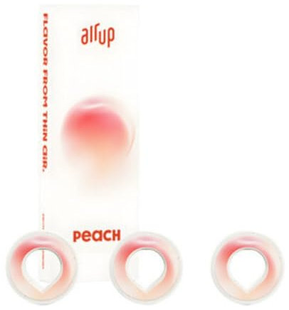 Duft-Pods Original für Air Up Flasche mit erfrischendem Pfirsich-Geschmack - 0 Zucker, 0 Kalorien nur natürliches Aroma - 3x Air Up Pods für 15L Wasser mit Peach Geschmack durch Duft