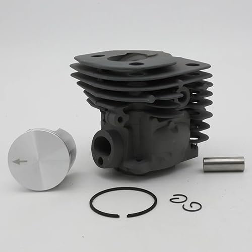 XJFOZMD 47 mm für Zylinder für Kolbenbolzenring für Jonsered 2159 CS 2156 CS2159 Passend für Husqvarna 357 359 Garten-Gas-Kettensäge Ersatzteile Reparieren