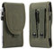 ZDJKAFREH Taktische MOLLE Holster Army Handy Gürteltasche Kompatibel mit Galaxy S25 S24 S23 S22 S21 Ultra, Outdoor Hüfttasche Kompatibel mit Honor Magic V2