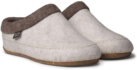 TONI PONS Women's Felt Wedge Slippers - ALBONS - CRU - 38