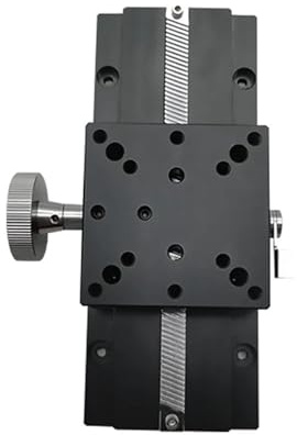 YFBCMXSKG Motorisierter Drehpositioniertisch X LWX40 L=100-500mm Langhub-Schwalbenschwanz-Besäumschlitten Schwalbenschwanz-Schlittentisch Schiebetisch Manuelle Verschiebeplattform (200mm)