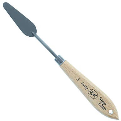RGM RGSLBB5 Step LINE Black 5 Paint Knive,