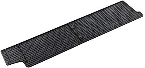 Gummi Fußmatten passend für VW T5 ab 2003-2015 und VW T6/T6.1 ab 2015 3. Sitzreihe 2-teilig AZUGA AZ10092576 Gummimatten Automatten