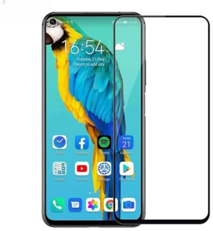 FanTing para LG Velvet 5G UW Protector de Pantalla,[dureza 9H,Cobertura Total,Sin Burbujas],Membrana de Vidrio Templado Resistente a los arañazos para LG Velvet 5G UW-Negro(1 Pieza)