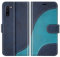 BoxTii Cover per Galaxy Note 10 / 5G, Custodia in PU Pelle Portafoglio per Samsung, Magnetica Cover a Libro con Slot per Schede, Blu