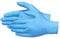 Blake & White Purely Protect Blue Nitrile Gloves Large - Powder & Latex Free Disposable Gloves for Medical & Industrial Use - Made from 100 Percent Hypoallergenic Rubber Material - Box of 100