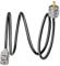 TUOLNK UHF PL259 Cable RG58 3.3 pies (1M) PL259 SO239 Cable de extensión macho a hembra Cable coaxial CB de baja pérdida Negro para radio bidireccional Radio CB Dispositivos LAN inalámbricos