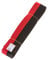 LLLucky Professioneller Taekwondo-Gürtel Karate Judo Double Wrap Kampfsport-Streifen-Sport-Gürtel 1,8 m / 2,8 m Roter schwarzer Gürtel