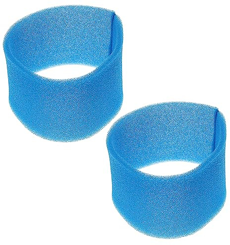 vhbw 2x Schaumstoff-Filter Ersatz für Kärcher 6.402-024.0 für Dampfreiniger | Waschbar Blau