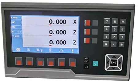 WANWEN Scala Lineare Tornio Fresatrice Tornio A Due E Tre Assi LCD Scala Lineare CNC Cancello Elettronico Digitale Ottico (Color : YH800-3) Little Surprise