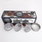 BKC HOME Juego de 4 sellos para galletas, 2 estilos, sello de galletas con cortador de galletas, sello de galletas con mango de madera, juego de sellos para galletas (estilo 2 (Cheers-Thank You-with