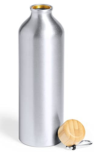 Generico Grande bouteille isotherme en aluminium, boissons, eau, sport, 800 ml