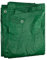 Tradineur - Toldo de Polietileno Multiusos Impermeable, Lona de protección con Ojales de Aluminio, Esquinas reforzadas, Resistente al Desgaste, Exterior (Verde, 90 gr, 3 x 4 m)