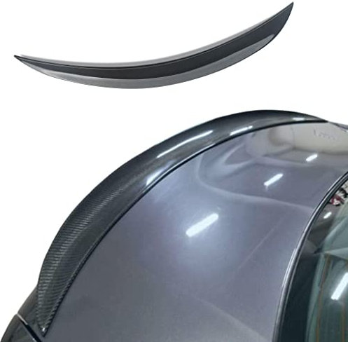 FLY DESIGN 70248 Heckspoiler für BMW 3er E90 Spoiler Typ Performance Heckflügel, Spoilerlippe für Auto-Tuning Carbon Optik