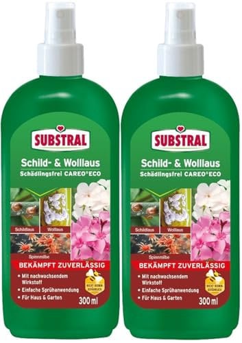 2 X 300ml Substral®Schild-& Wolllaus Schädlingsfrei Careo Eco