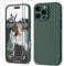 GOODVISH 3 IN 1 for iPhone 16 Pro Max Case 6.9 inch, Upgraded Camera Protection, 2 Pack HD Screen Protector, Liquid Silicone Anti-Scratch Shockproof Gel Rubber Non-Fingerprint Phone Case, Pine Green