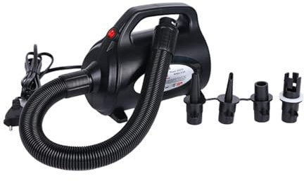 Fenteer Pompa Elettrica per Gonfiaggio E Sgonfiaggio di Anelli da Nuoto E Gommoni