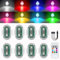 LED Strobe Lights,LED Strobe Drone Light,8 Colors USB Anti Collision Light,Rechargable Led Flash,for Drone Night Flying,Fits for DJI Mini 4 Pro,Avata 2,Mini 4k and All RC Drones Accessory.(8PCS)