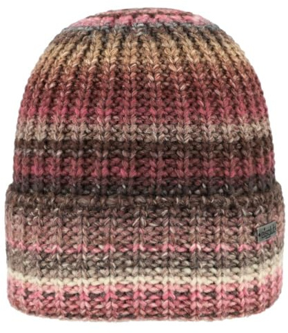 Eisglut Damen Beanie Peggyl bunt gestreifte Strickmütze