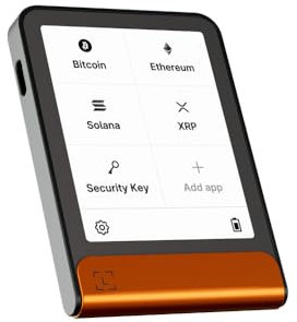 Ledger Flex - Sichere Krypto-Wallet – Unschlagbares Nutzungserlebnis mit E Ink-Touchscreen (BTC Edition)