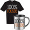 Stylx Design Bundle Tshirt et mug 100% ROUSSE