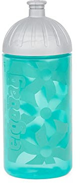 ergobag Trinkflasche mit verschiedenen Motiven für Kinder, 500ml, BPA-frei, auslaufsicher, leicht zu reinigen WunderBär - Blau