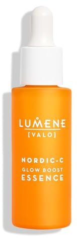 LUMENE Nordic-C [VALO] Glow Boost Essence Serum | Vitamin C | Reich an Antioxidantien | Feuchtigkeitsspendende Hyaluronsäure | Für einen strahlenden, jugendlichen Teint | Vegan | 30 ml
