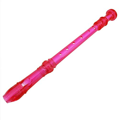 keepdrum RC002PK Blockflöte Sopran Neon Pink